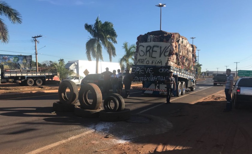 MS tem 200 mil caminhoneiros cadastrados, segundo Sindicargas. - Foto: Arquivo/Kelly Martins - JPNews