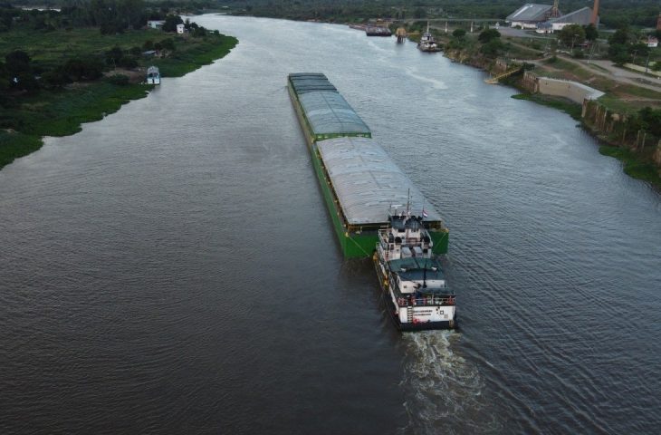 Minério de Ferro representa 73% de todas as exportações pelos rios de Mato Grosso do Sul em 2023 - Foto: Reprodução/Semadesc