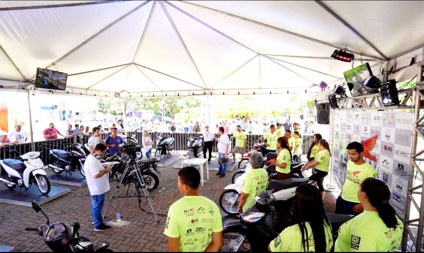 Quinze pessoas irão participar do desafio de resistência em cima de uma motocicleta. - Foto: Arquivo/JPNews