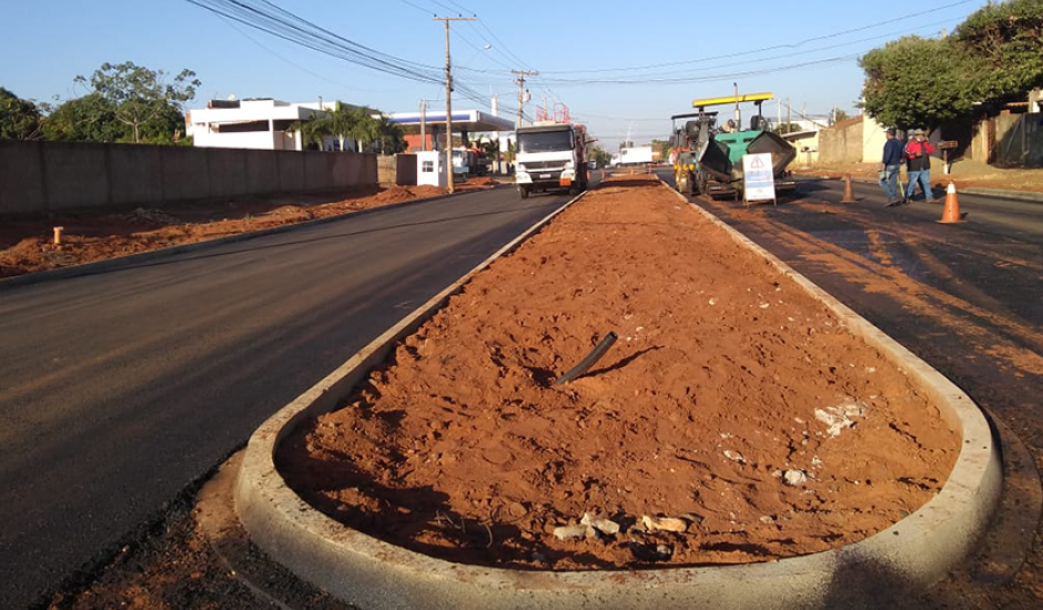 De acordo com o secretário Municipal de Infraestrutura, Transporte e Trânsito, Osmar Dias, a obra na região foi dividida em 5 etapas - Reprodução/TVC