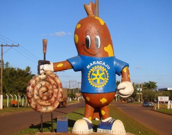 Foram vendidas 20 toneladas da linguiça de Maracaju no evento este ano - Foto: Divulgação