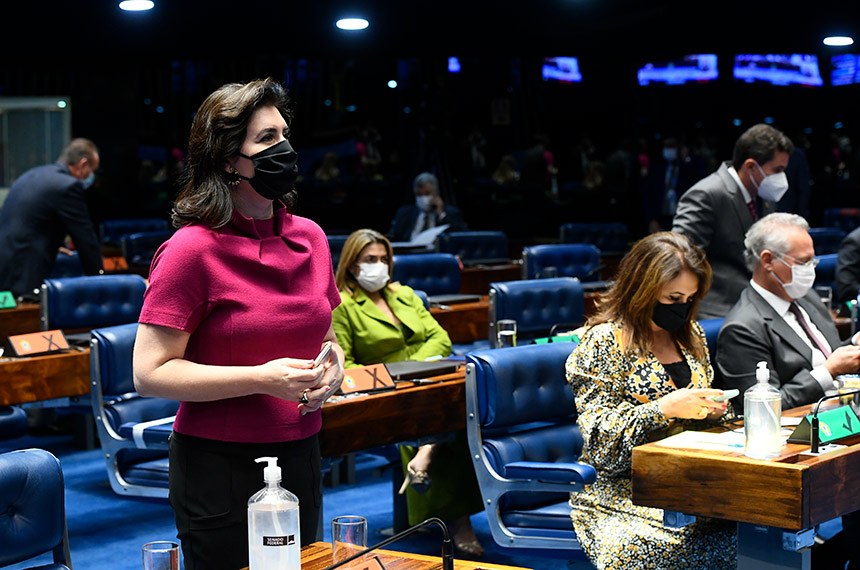 Coordenadora da bancada de MS no Congresso, a senadora Simone Tebet (MDB) - Agência Senado