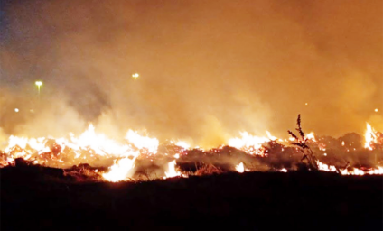 Em 2020 um incêndio de grandes dimensões atingiu mais 15 propriedades rurais entre Paranaíba e o município de Inocência - Arquivo/JPNews