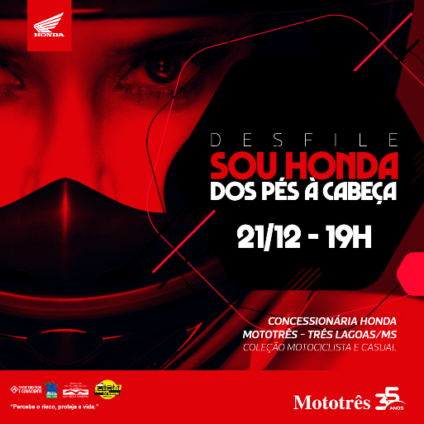 Evento irá apresentar a coleção casual e de motociclismo da Boutique Mototrês - Divulgação/Assessoria