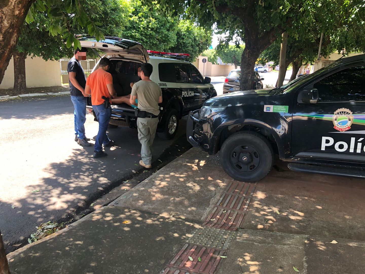 Mulher condenada por assaltos em Paulicéia SP é presa em Brasilândia MS - Divulgação Polícia Civil