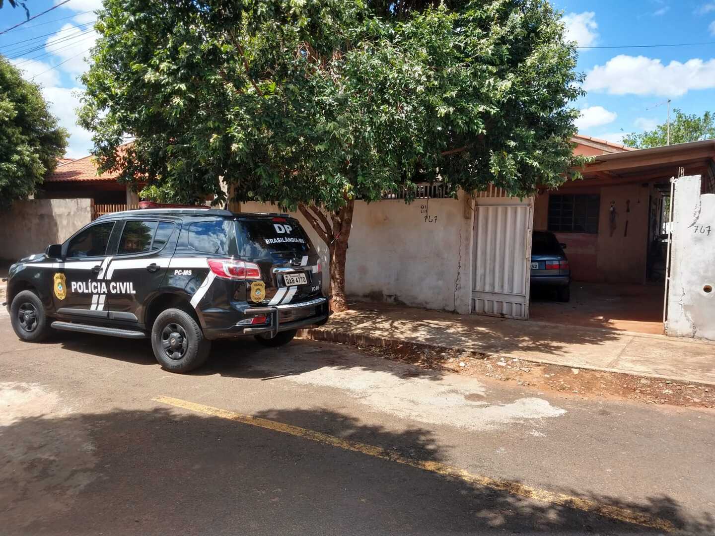 Em Brasilândia mulher vivia em cárcere privado e era espancada pelo marido - Divulgação/Polícia Civil