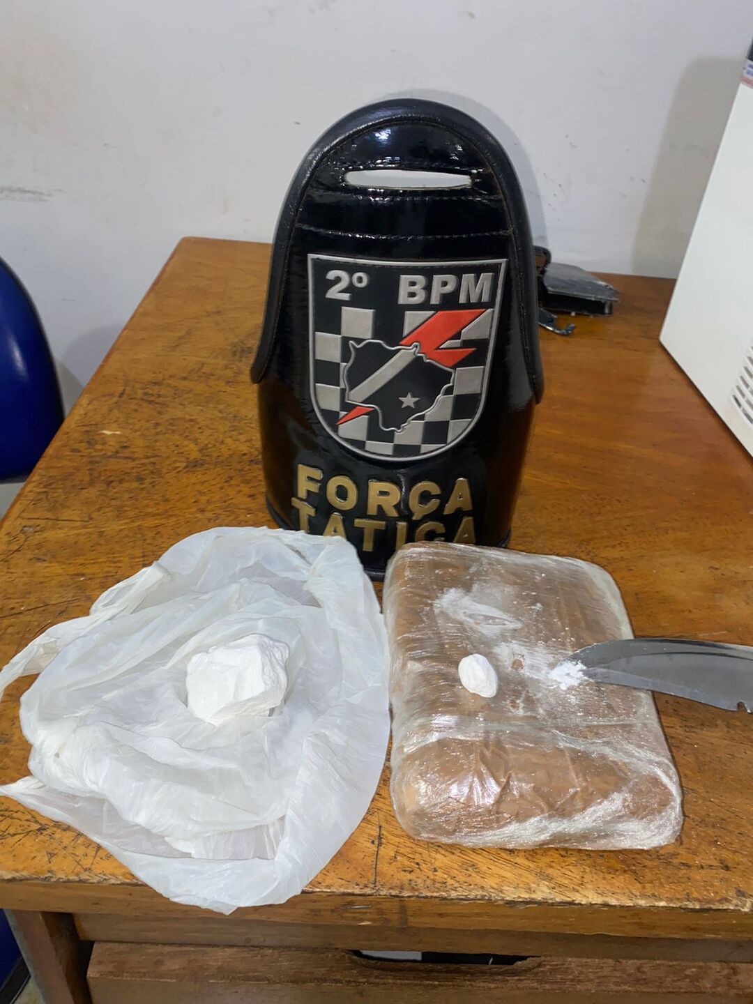 Denúncia anônima informava que droga seria levada para cidades vizinhas de Três Lagoas - Divulgação/Polícia Militar