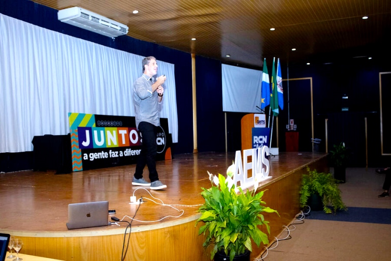 RCN Em Ação foi realizado no auditório da AEMS - Celso Magalhães