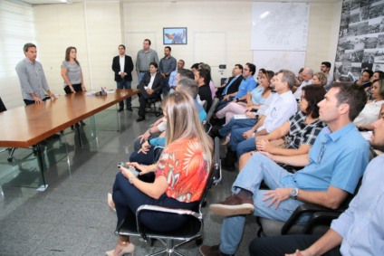 Prefeito decidiu manter o mesmo grupo que concluiu o mandato em 2020 - Denilson Secreta/PMCG