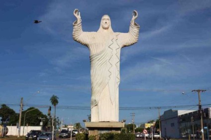 O monumento do Cristo foi construído em 1992 - Arquivo/JPNews