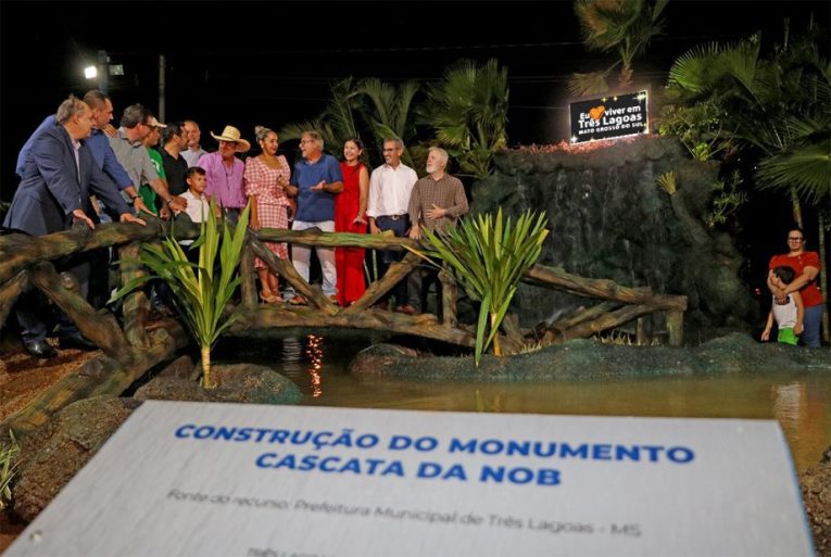 Monumento e revitalização das principais avenidas de Três Lagoas são para incentivar o turismo e lazer. - Foto: Divulgação/Prefeitura de Três Lagoas