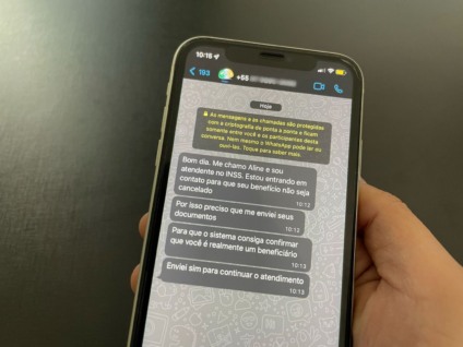 Golpistas se passam por funcionários do INSS para pedir documentos e até mesmo biometria facial para assegurados - Imagem ilustrativa