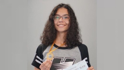 Orgulho da família, Isabela tem futuro promissor na área da Astronomia e afins - Foto: Arquivo pessoal Orgulho da família, Isabela tem futuro promissor na área da Astronomia e afins - Foto: Arquivo pessoal