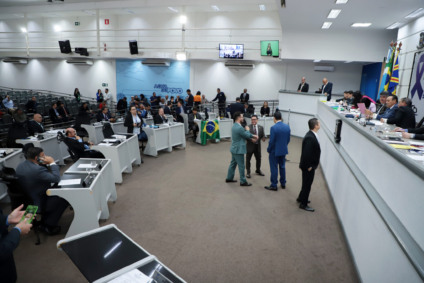 Vereadores aprovaram o projeto em regime de urgência e em única votação - Foto: Izaías Medeiros/ Câmara CG
