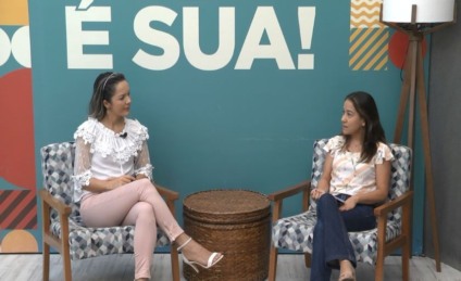 Gessiane explica que a saúde mental é um assunto que deve ser abordado o ano inteiro - Reprodução/TVC