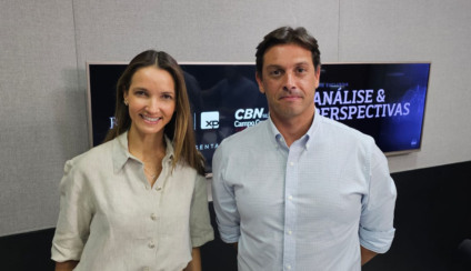 Lilian Linhares e João Soares, da Rio Negro Investimentos - Foto: LSSCom/CBN-CG