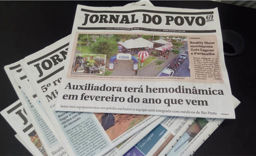 Leia o Editorial publicado na edição deste sábado (12), do Jornal do Povo - Arquivo/JPnews