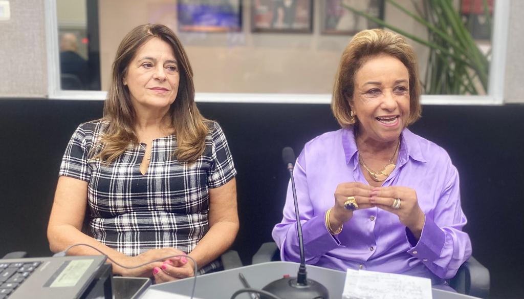 Josi Signori e Terezinha bazé foram entrevistadas pela jornalista Ana Cristina Santos - Antônio Luiz /JPNews