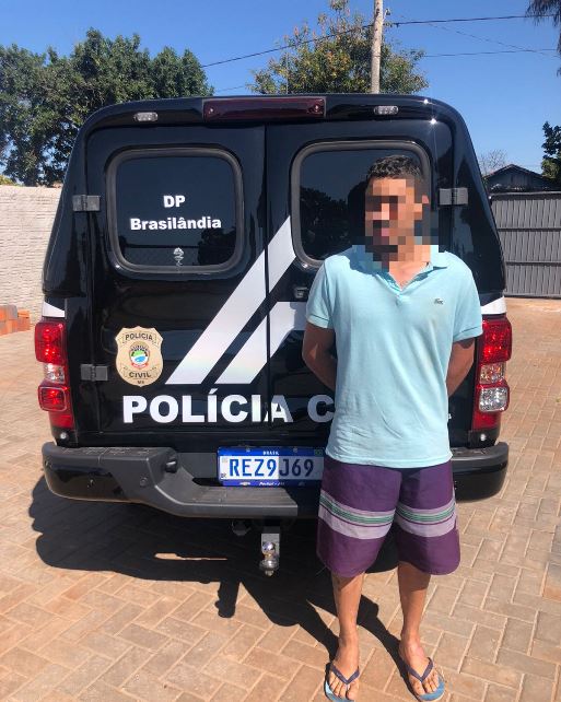 Homem estaria enciumado e não se conforma com o término do relacionamento. - Divulgação/Polícia Civil