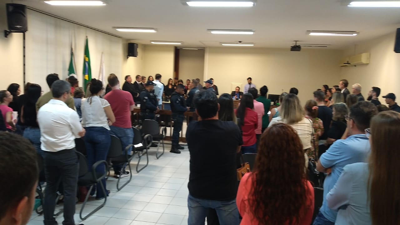 O julgamento teve início às 8h no Tribunal do Júri de Paranaíba - Talita Matsushita