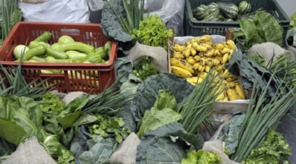 Podem ser fornecidos legumes, frutas e verduras - Foto: Agraer