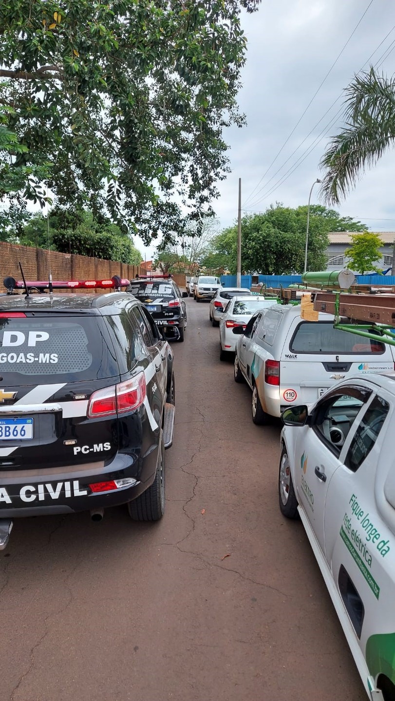 Caçada aos 'gatos' de energia continuam e seis imóveis foram vistoriados - Divulgação/Polícia Civil