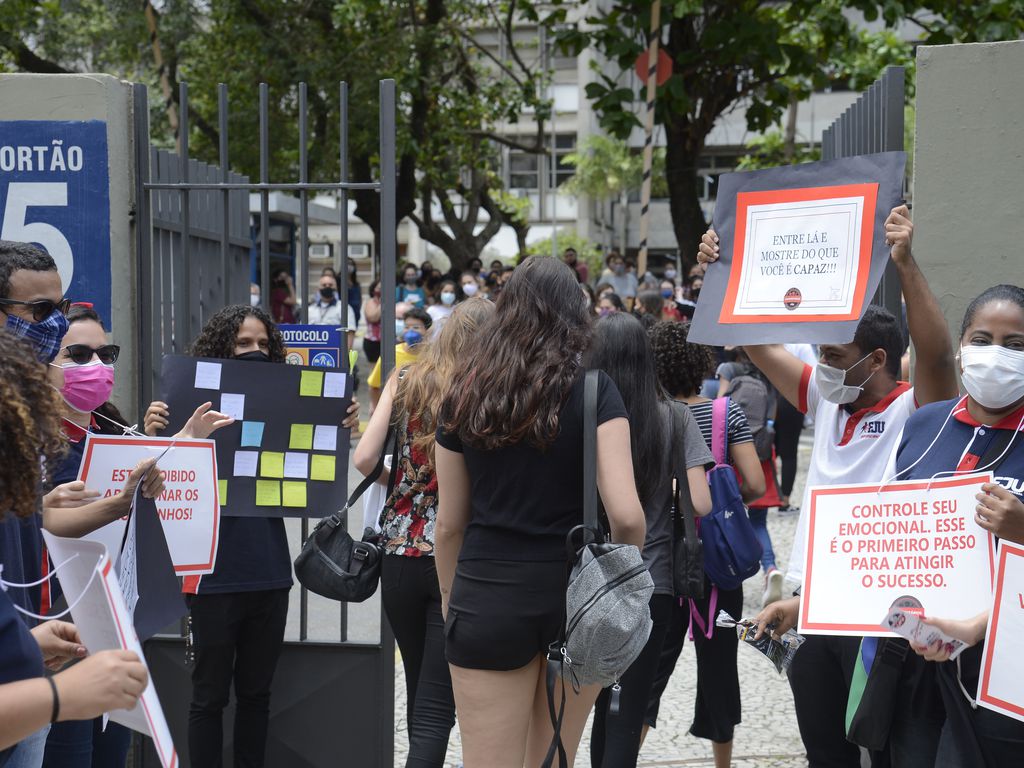 A informação está disponível no cartão de confirmação e, embora não obrigatória, a impressão do documento é recomendada pelo Inep - Foto: Tomaz Silva/Agência Brasil