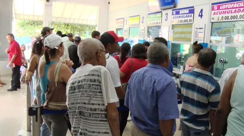 Apostas podem ser feitas até as 19h nas casas lotéricas. - Arquivo/JPNEWS