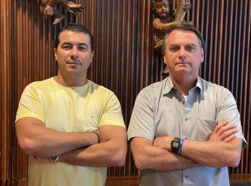 Deputado Luis Miranda/Presidente Jair Bolsonaro - Divulgação