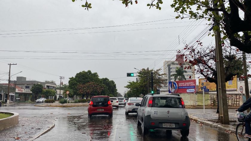 Em Três Lagoas o volume de chuva na última hora foi de 0,8 milímetros - Rodrigo Lucas/RCN67