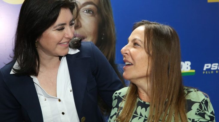 O anúncio foi feito na cidade de São Paulo, após conversas entre as duas candidatas e os presidentes dos três partidos da aliança - PSDB/Divulgação