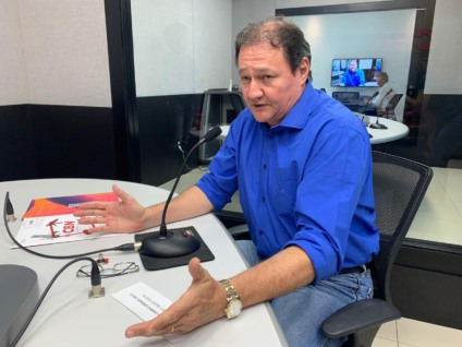 Marcelo Miglioli em entrevista a Rádio CBN - Foto: Isabelly Melo/CBN