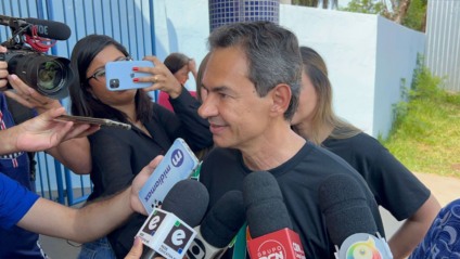 Ex-prefeito da capital dizia estar confiante na passagem para o 2º turno, mas ficou na 6ª posição entre os candidatos - Foto: Eduardo Suede/CBN CG