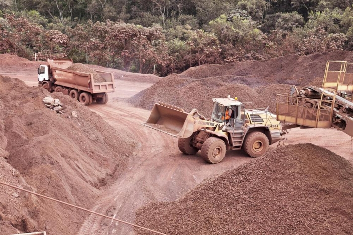 No ano passado, a cadeia produtiva da mineração registrou saldo positivo de 239 empregos - Foto: Divulgação