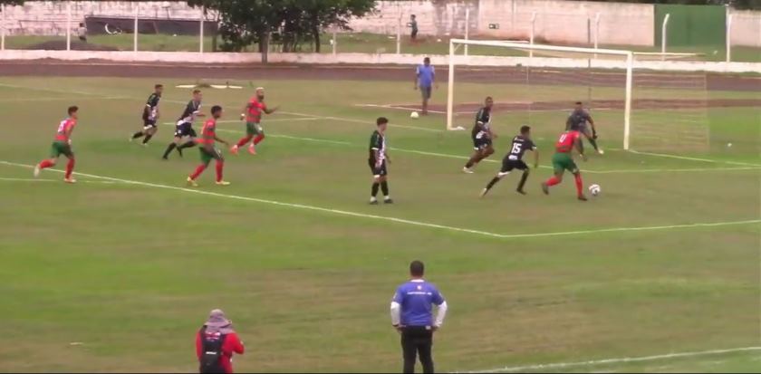 O time de Três Lagoas sofreu um 'apagão' no Estádio Sorate Zarate. - Foto: Divulgação