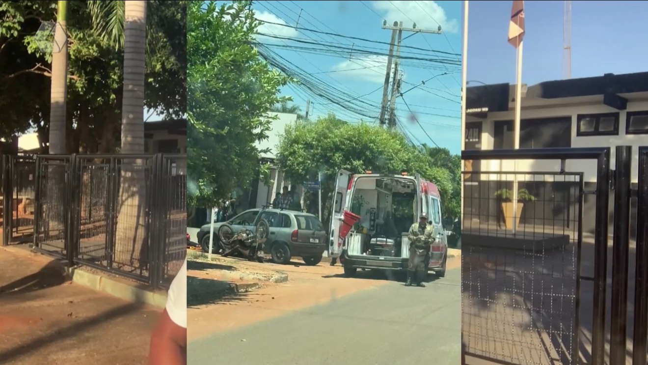 Motorista faz conversão proibida e bate motociclista no Vila Haro