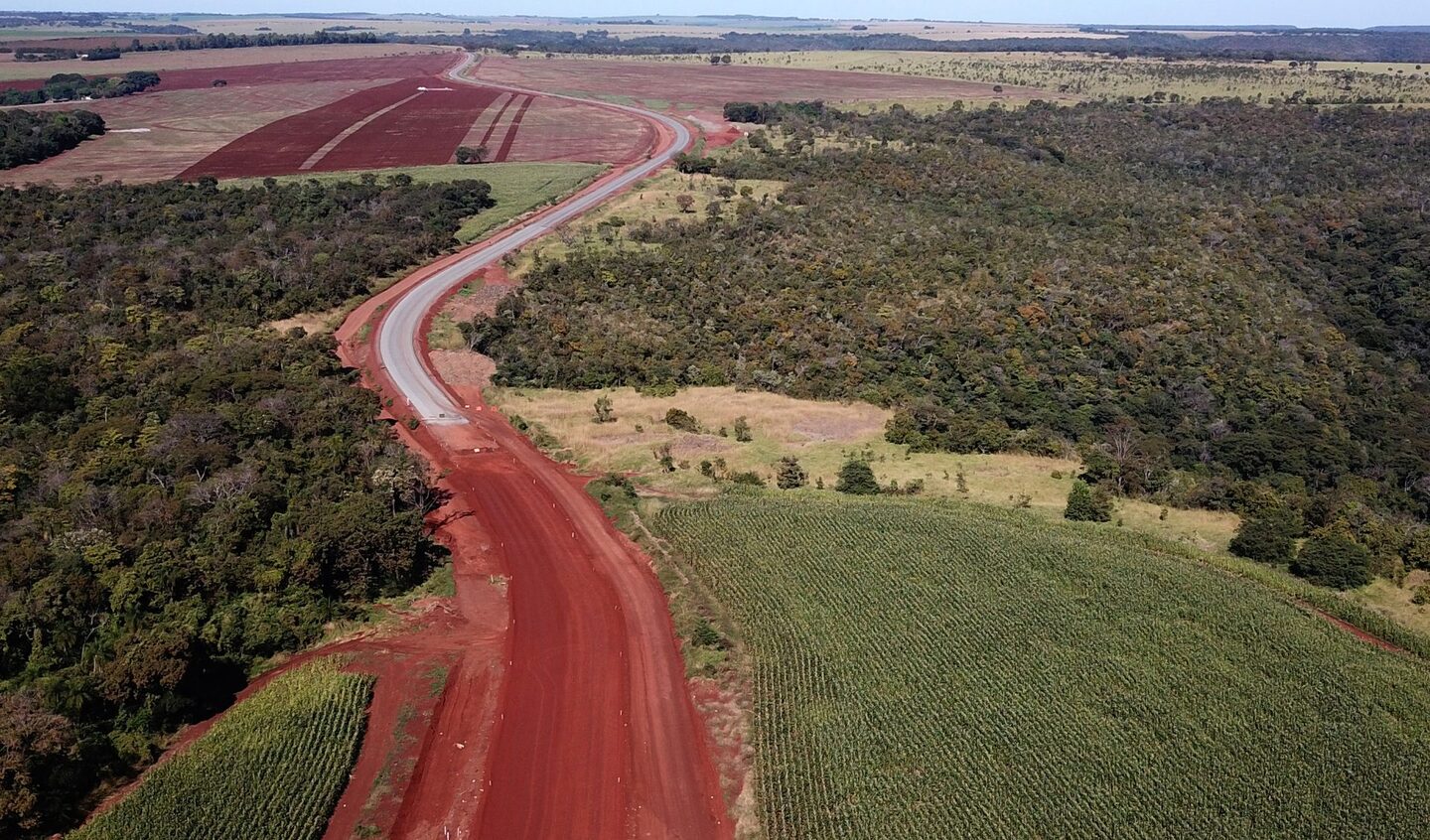 Pavimentação de 11km da MS-010 custará R$ 26,2 milhões - Foto: Divulgação/Agesul