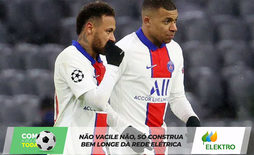 Com Neymar como garçom, e Mbappé como artilheiro, o PSG derrotou o Bayern de Munique - Reuters