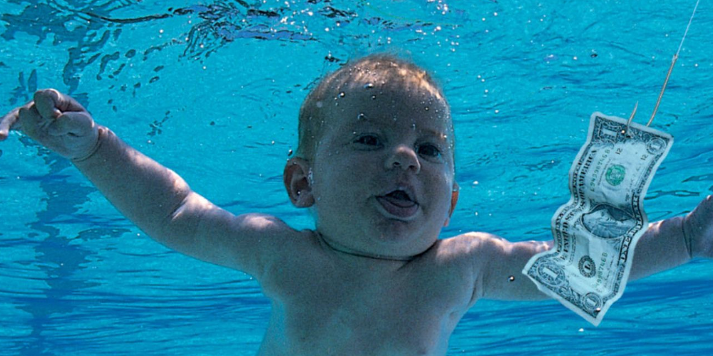 Capa do álbum Nevermind - Divulgação