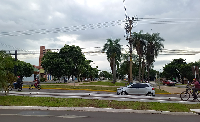 A temperatura máxima não passa dos 28°C