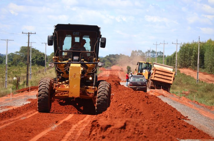 As obras de infraestrutura e logística impulsionam a economia local