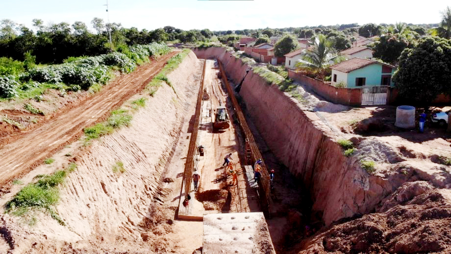 Infraestrutura, macrodrenagem para resolver os problemas dos grandes alagamentos está entre as obras executadas - Divulgação