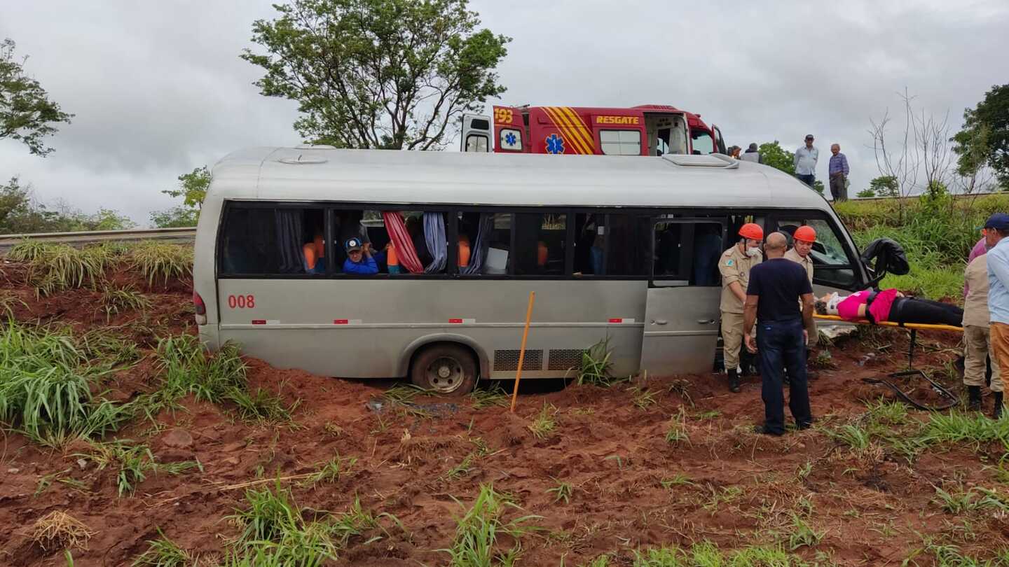 O prefeito Maycol Queiroz está se deslocando neste momento para o local do acidente - Reprodução