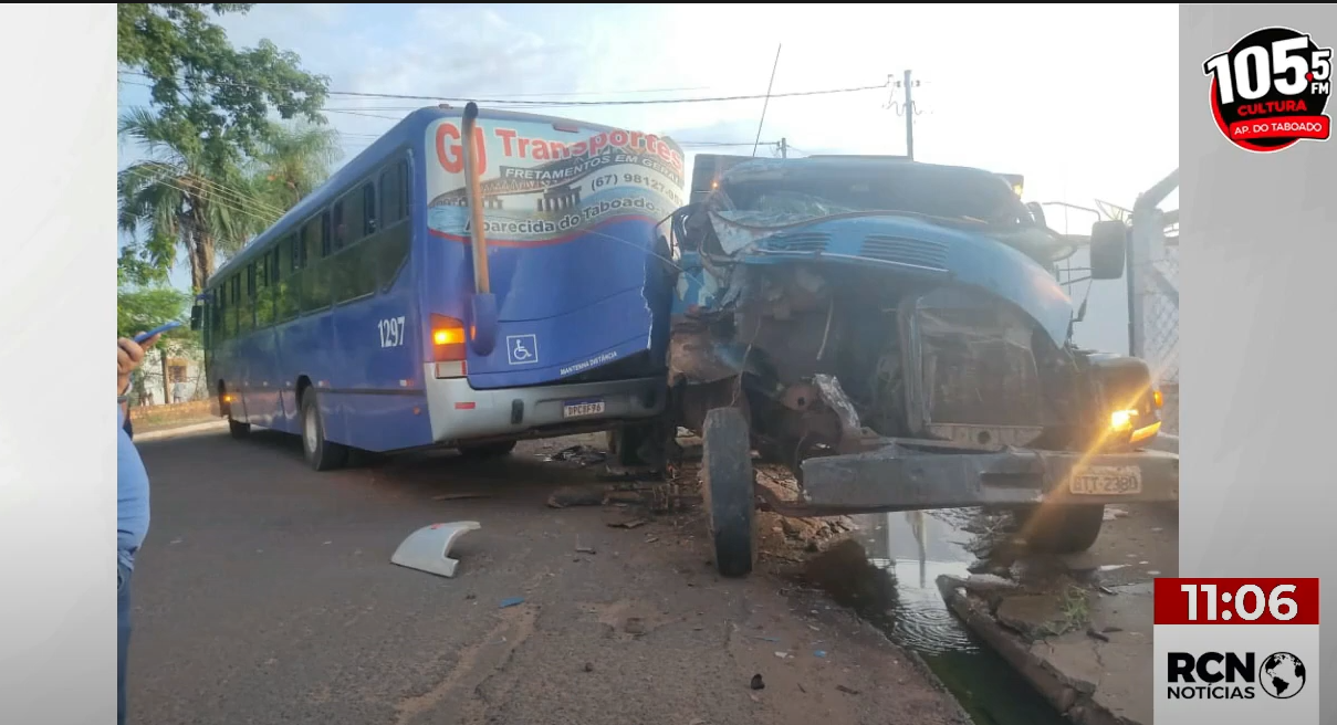 Acidente na Av. João Pedro Pedrossian - Redes sociais