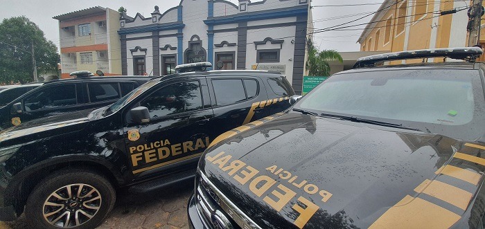 Mandado de busca e apreensão foi cumprido na região de Corumbá - Foto: Divulgação/PF