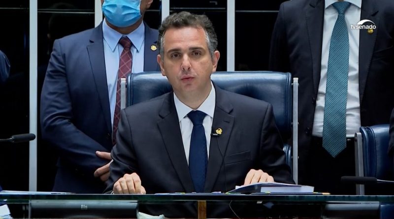 Presidente do Senado Rodrigo Pacheco - Agência Senado