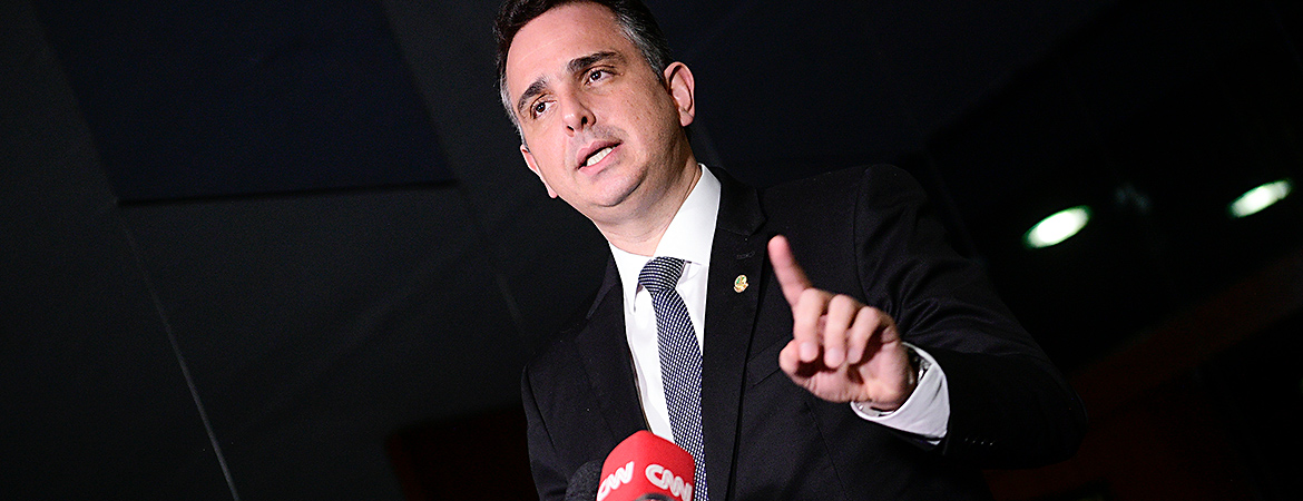 Presidente do Senado Rodrigo Pacheco - Agência Senado