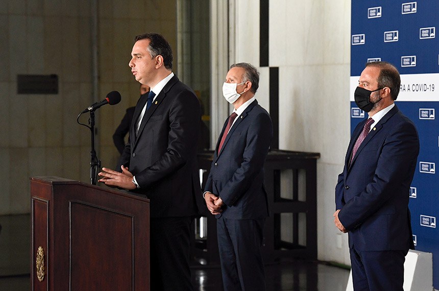 Presidente do Senado Rodrigo Pacheco - Agência Senado