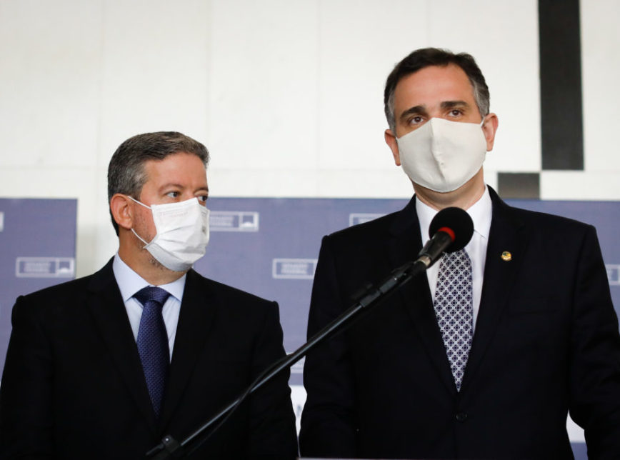 Presidente do Senado Rodrigo Pacheco/ Presidente da Câmara dos Deputados Arthur Lira - Sérgio Lima