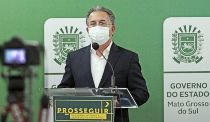 Secretário de governo, Sérgio Murilo, anuncia os dados do novo mapa do Prosseguir - Foto: Saul Schramm/Segov